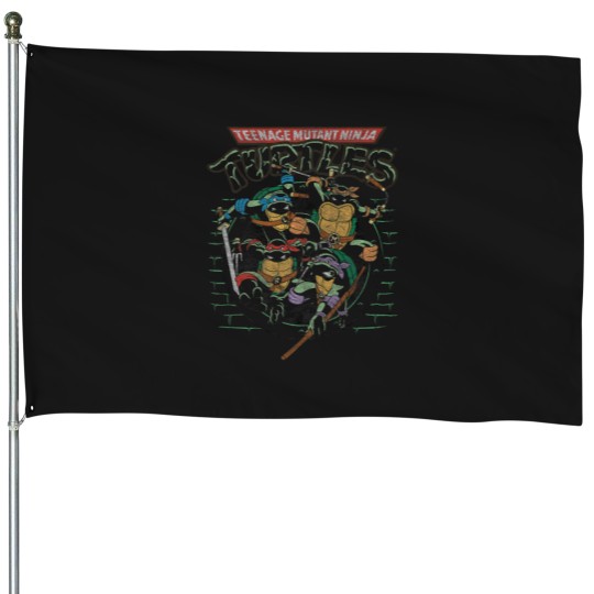 Discover TMNT, Teenage mutant Ninja Turtles House Flags