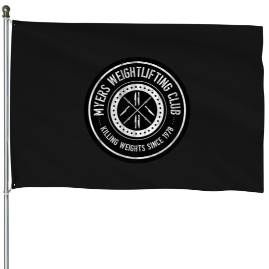 Discover Myers Weightlifting Club House Flags