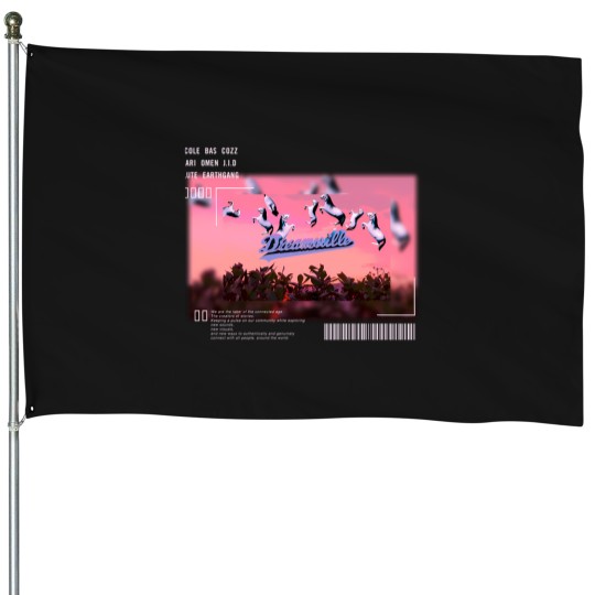 Discover Dreamville Records- Flying Horses Active House Flags