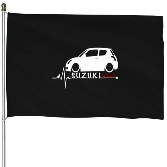 Discover Suzuki-Swift-Design T-Shirt House Flags