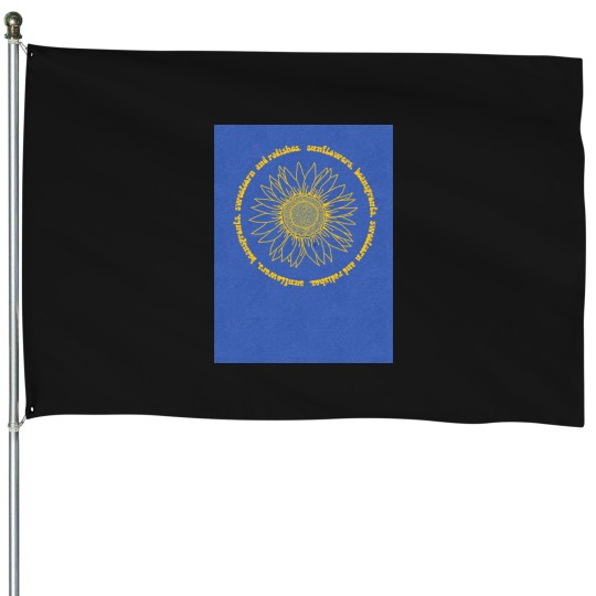Discover Courtney's Avant Garden Tri-blend House Flags