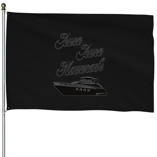 Discover June-June-Hh-black House Flags