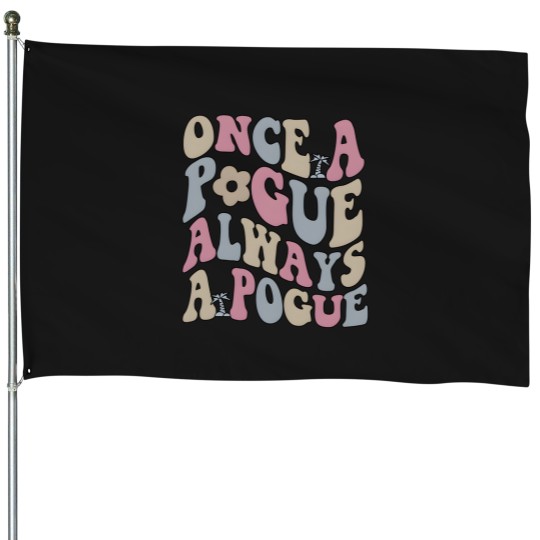 Discover Once A Pogue Always A Pogue Family Chrismast Present Gift House Flags
