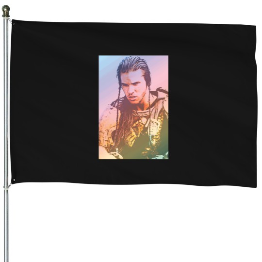 Discover Willow-Madmartigan-The-Greatest-Swordsman-Who-Ever-Lived-Digital-Painting-Single-And-Repeating-Pattern T-Shirt House Flags