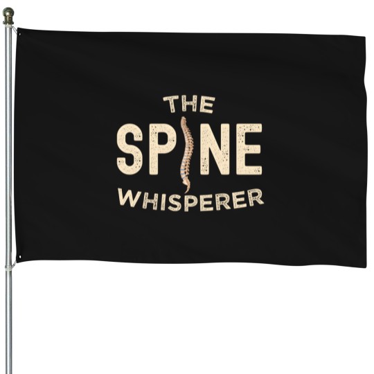 Discover Chiropractor Dry Humour Joke Pun House Flags