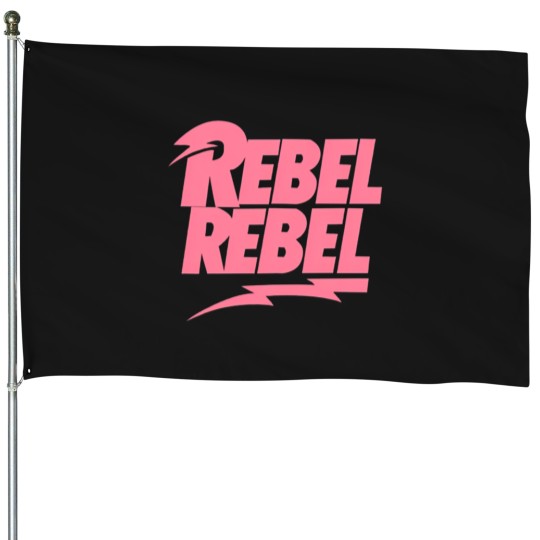 Discover Vintage Rock Design House Flags