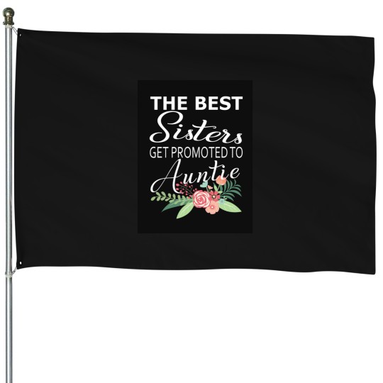 Discover Pregnancy Announcement  For Aunt - Promoted To Aunt House Flags