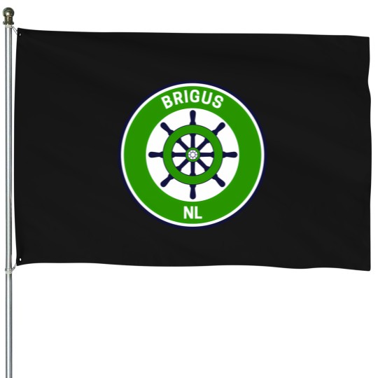 Discover Vintage Brigus Newfoundland and Labrador House Flags