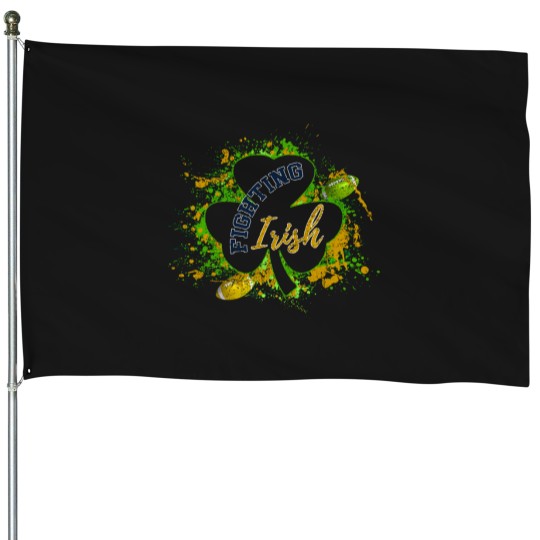 Discover go irish fighting for the vintage House Flags