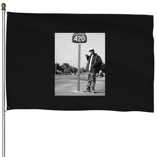 Discover snoop california 420 dogg House Flags