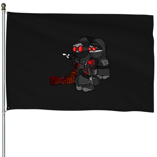 Discover Madnesss combat House Flags