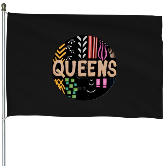 Discover Queens 3558 House Flags