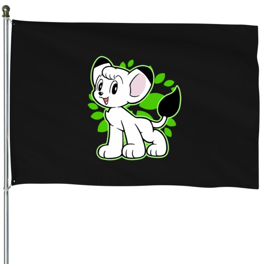 Discover White Lion House Flags