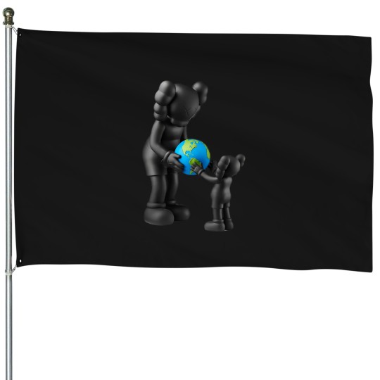 Discover kaws art xx new desain 10 kids House Flags