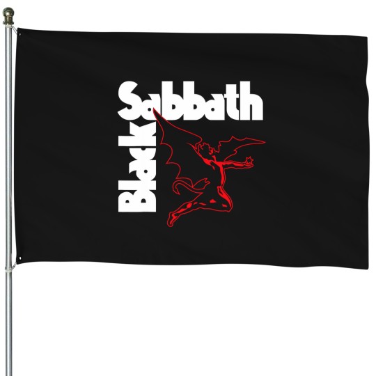 Discover Black Sabbath Creature Unisex House Flags