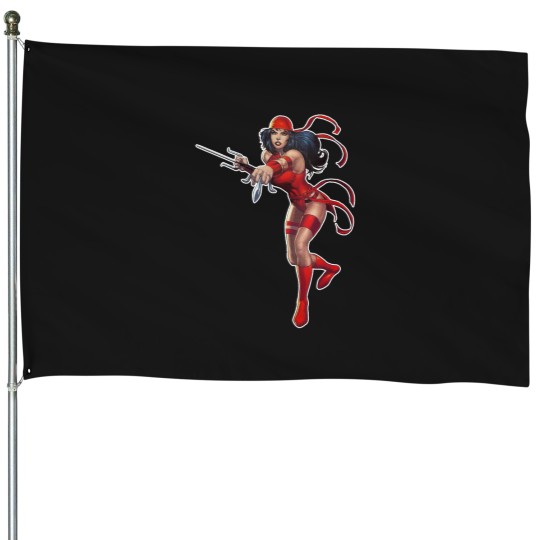 Discover Electra Motif House Flags