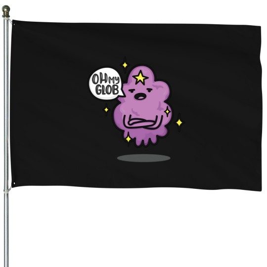 Discover OMG Lumpy Space Princess House Flags