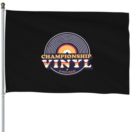Discover Championship Vinyl House Flags
