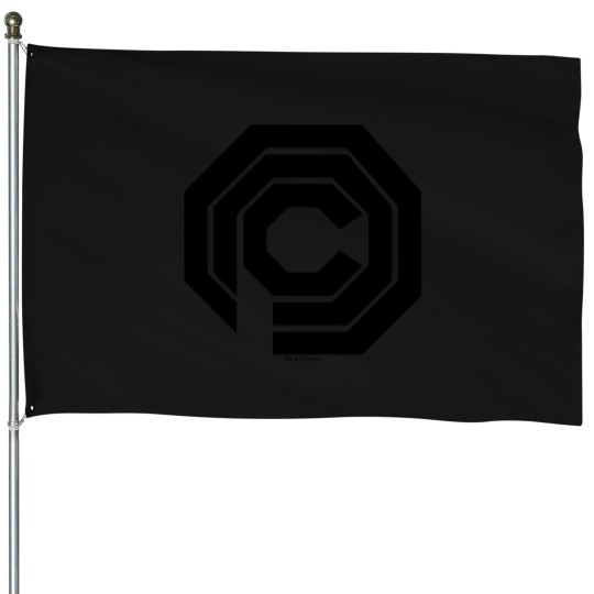 Discover Robocop Flat Black Movie Icon Family Chrismast Present Gift House Flags