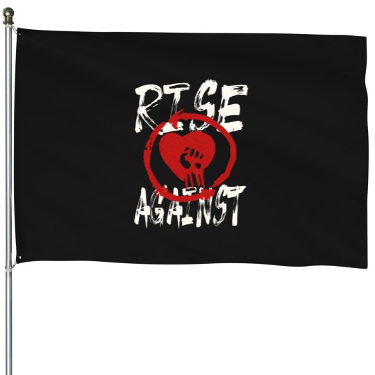 Discover rise against band House Flags