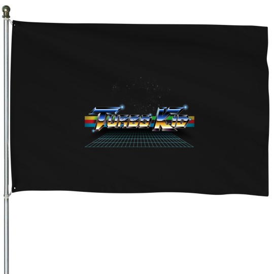Discover Turbo Kid House Flags