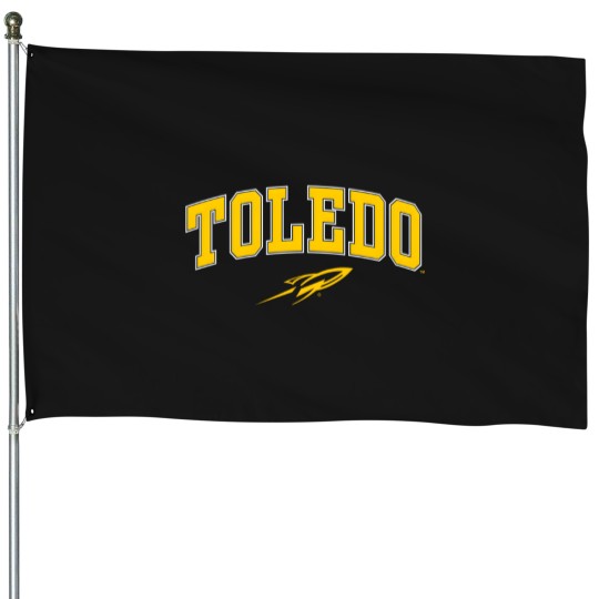 Discover Toledo Rockets Arch Over Family Chrismast Present Gift House Flags