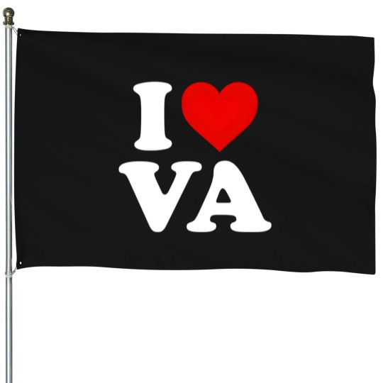 Discover I Love Va He Virginia Family Chrismast Present Gift House Flags