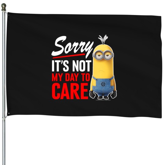 Discover Minions Sorry Its Not My Day To Care   : SALE !! Minion Thug Life Vintage -  90s Rap And The Minions House Flags
