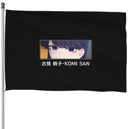 Discover Komi san cant communicate (16) House Flags
