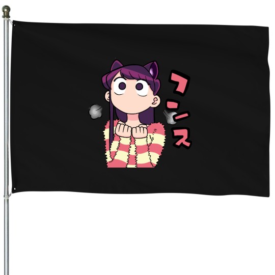 Discover Komi sankawaii House Flags