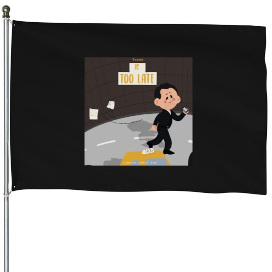 Discover Kendall is too late Succession children_s book Oversized House Flags