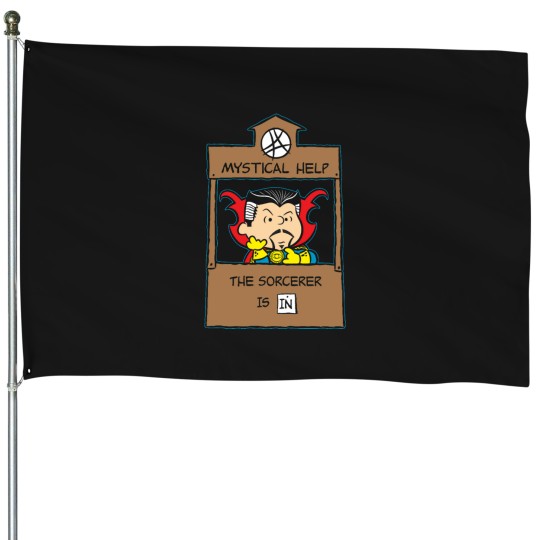 Discover The StrangeDoctor is in Doctor StrangePerfect Gift For you and friends (1) House Flags