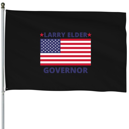 Discover Vote Larry Elder for California Governor House Flags