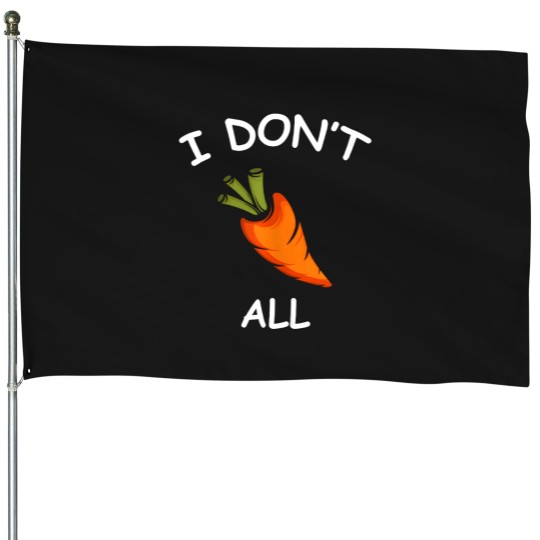 Discover Don'T Carrot All Carefree And Joker House Flags