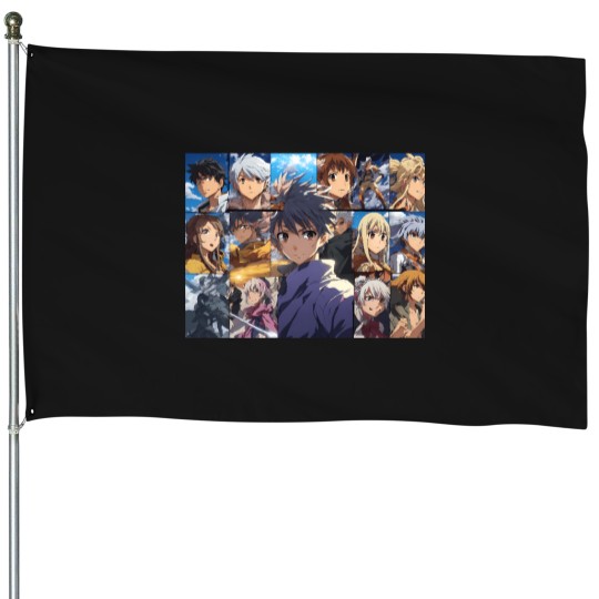 Discover Anime Character Designed House Flags
