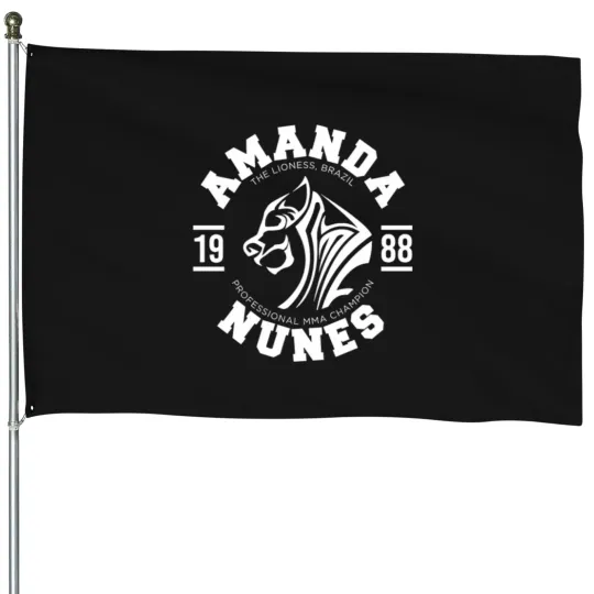 Discover Amanda Nunes "The Lioness" Brazil T-Shirt House Flags