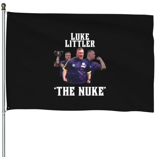 Discover Luke Littler "The Nuke" T-Shirt House Flags