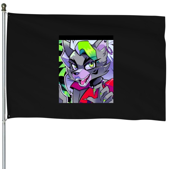 Discover 4-Roxanne-Wolf T-Shirt House Flags