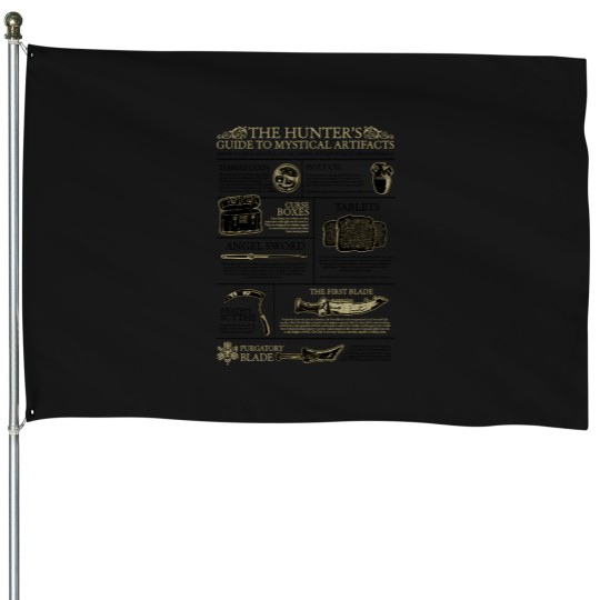 Discover 8836-The-Hunters-Guide-To-Mystical-Artifacts T-Shirt House Flags