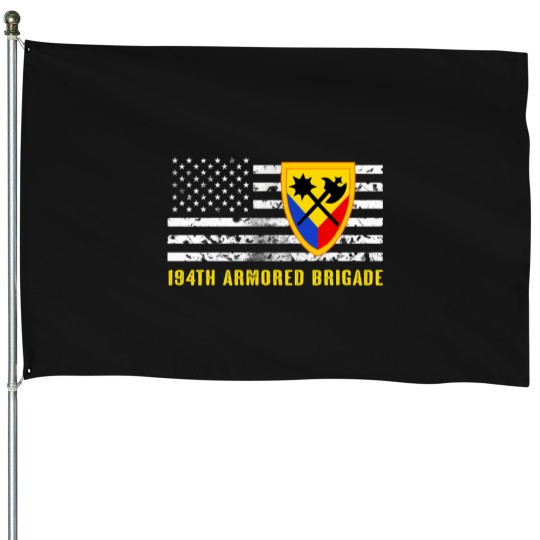 Discover T-Shirt 194Th-Armored-Brigade House Flags