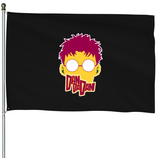 Discover andadan-Anime-Okarun T-Shirt House Flags