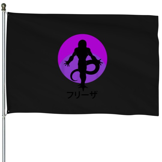 Discover Freeza-Frieza-Dragon-Evil-Ball-Z-Freezer-Manga-90'-T-Shirt House Flags