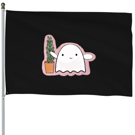 Discover I-Bought-You-This-Plant---Ghost-Friend T-Shirt House Flags