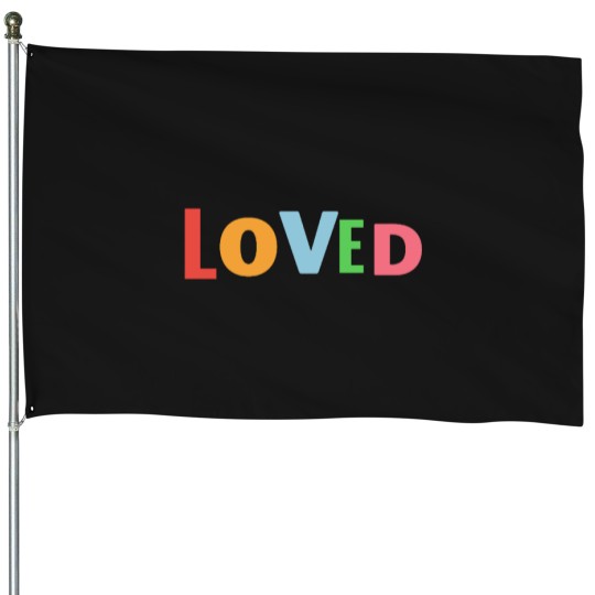 Discover Loved Oversized(3) House Flags