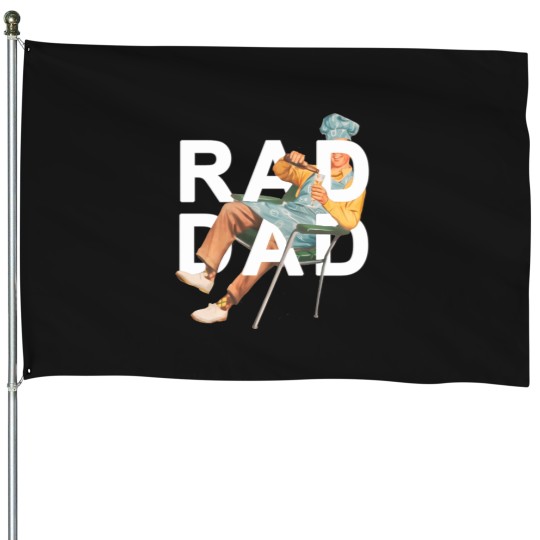 Discover Rad-Dad T-Shirt House Flags