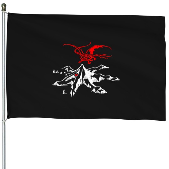 Discover The-Lonely-Mountain-(4) T-Shirt House Flags