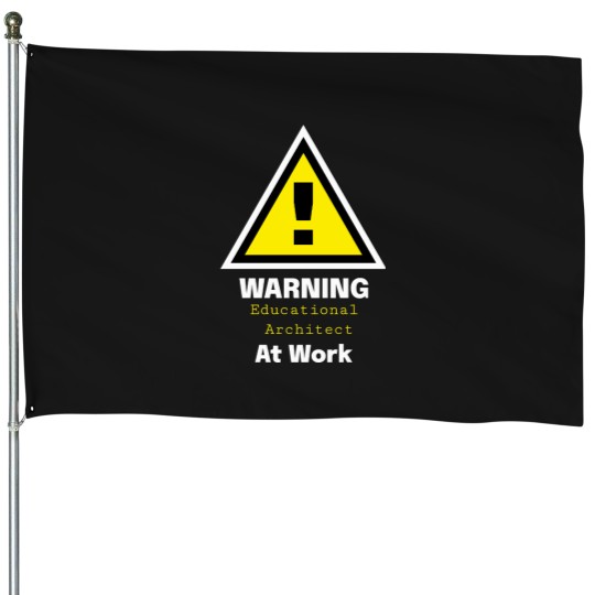 Discover Warning-Educational-Architect-At-Work---Gift-For-Architect T-Shirt House Flags