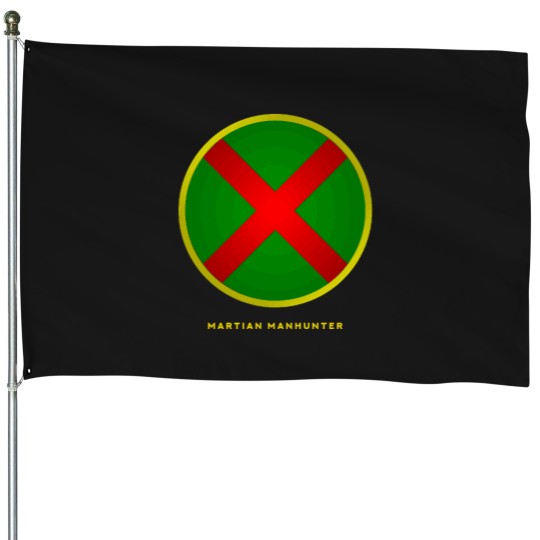 Discover 830-Martian-Manhunter-New-Logo-Design T-Shirt House Flags
