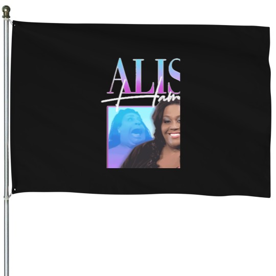 Discover Alison-Hammond-Essential-Funny-T-Shirt House Flags