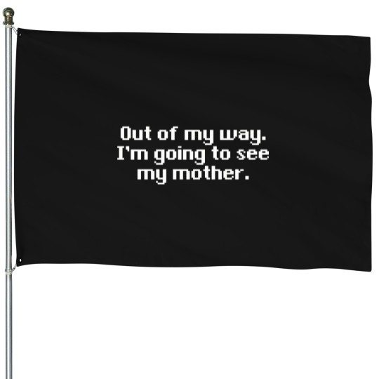 Discover I'M-Going-To-See-My-Mother---Sephiroth-Quote T-Shirt House Flags